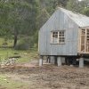 Rebuilding an old tin hut